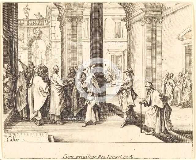 Caesar's Coin, 1635. Creator: Jacques Callot.