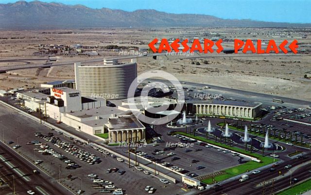 Caesars Palace, Las Vegas, Nevada, USA, 1967. Artist: Unknown