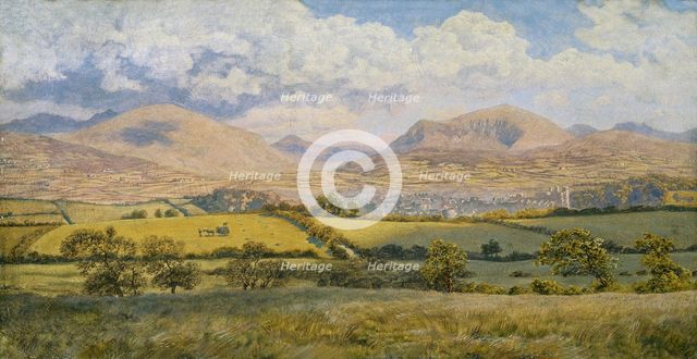 'Caernarvon', 1875. Creator: John Brett.