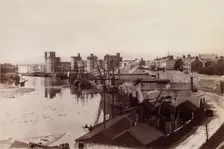 Caernarvon, between 1870 and 1880. Creator: James Valentine