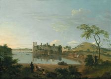 Caernarvon Castle, between 1744 and 1745. Creator: Richard Wilson