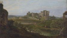 Caerphilly Castle 1834-1889. Artist: Thomas Waters