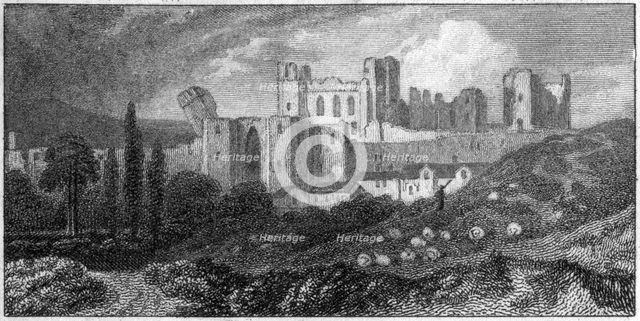 Caerphilly Castle, Wales, 19th century(?). Artist: Unknown