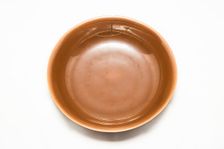 Cafe au lait monochrome bowl, 1736-1795. Creator: Unknown