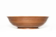 Cafe au lait monochrome bowl, 1736-1795