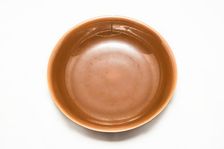 Cafe au lait monochrome bowl, 1736-1795