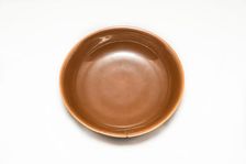 Cafe au lait monochrome bowl, 1736-1795