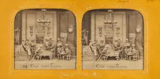 Cafe Chez Satan, 1860s. Creator: Adolphe Block