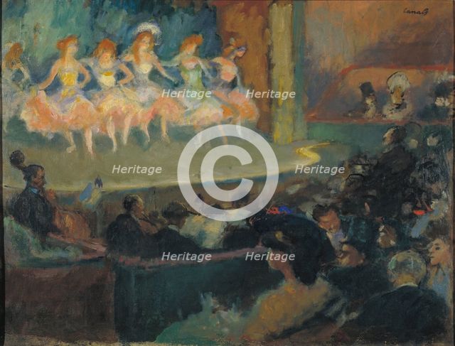 Cafè concert. Artist: Canals, Ricard (1876-1931)