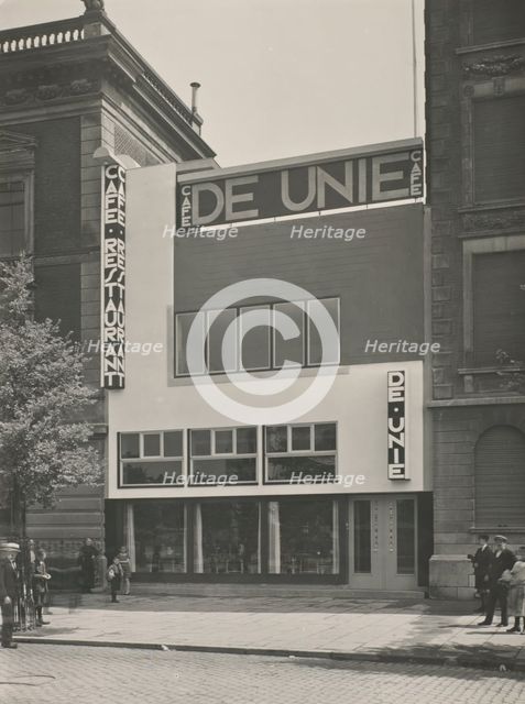 [Cafe de Unie], c1933. Creator: Unknown.
