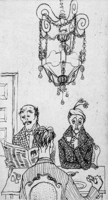 Cafe in Piccadilly Circus?, 1952. Creator: Shirley Markham