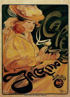 Café Jacqmotte, 1896. Creator: Fernand Toussaint