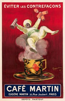 Café Martin, 1921. Creator: Cappiello, Leonetto (1875-1942)