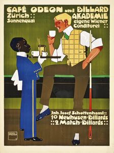 Café Odeon, 1908. Creator: Hohlwein, Ludwig (1874-1949)