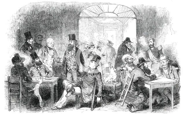 Caffe Greco - Rome, 1850. Creator: Unknown.