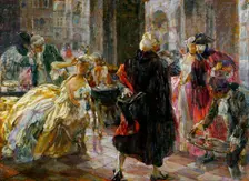 Caffè Florian in the 18th century, 1909