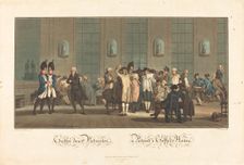 Caffeé des Patriotes - A Patriot's Coffée House, 1792. Creator: Jean Baptiste Morret
