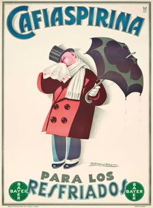 Cafiaspirina, 1930. Creator: Mauzan, Luciano Achille (1883-1952)