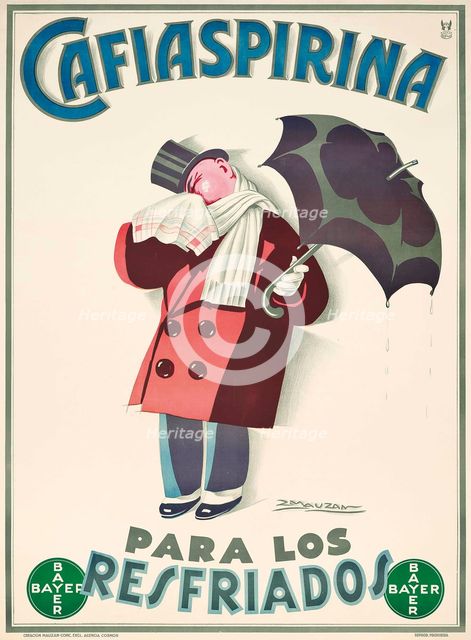 Cafiaspirina, 1930. Creator: Mauzan, Luciano Achille (1883-1952).