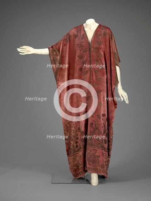 Caftan, 1920-1929. Creator: Mariano Fortuny y Madrazo.
