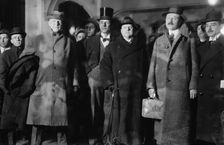 C.A.H. Friedmann, C. deVidal Hundt, C.E. Finlay, Dr. F.F. Friedmann, 1913. Creator: Bain News Service