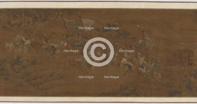 Cai Wenji Returning to China, 16th-17th century. Creator: Unknown.