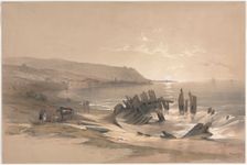 Caiaphas Looking Towards Mount Carmel, 1839. Creator: David Roberts (British, 1796-1864)