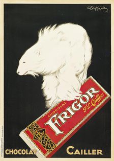 Cailler Frigor Chocolate, 1929