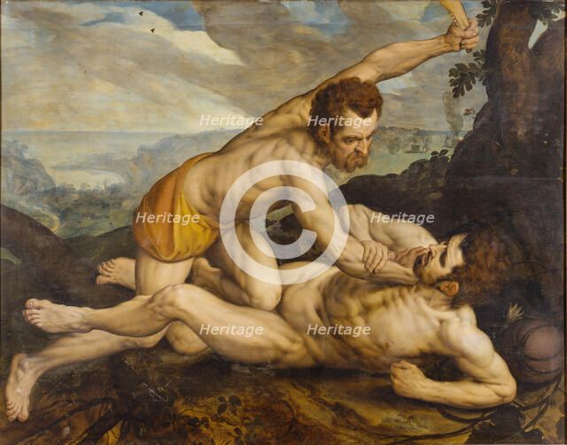 Cain and Abel, 1531-1570. Creator: Frans Floris.