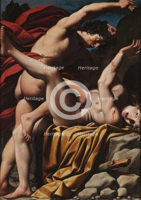 Cain and Abel, 1612-1614. Creator: Spada, Leonello (1576-1622).