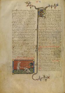 Cain Killing Abel, about 1360-1370. Creator: Master of Jean de Mandeville