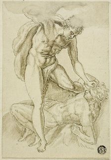 Cain Killing Abel, n.d. Creator: Frans Floris
