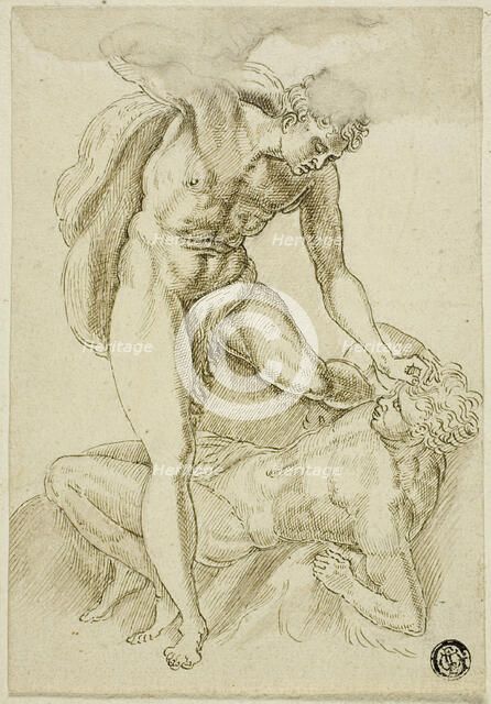 Cain Killing Abel, n.d. Creator: Frans Floris.
