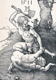 Cain slaying Abel 1511 (1906). Artist: Albrecht Durer