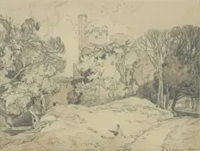 Caister Castle, 1818. Creator: John Sell Cotman