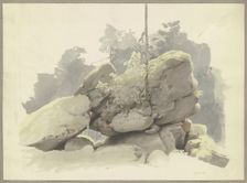 Cairn, 1844. Creator: Carl Theodor Reiffenstein