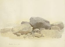 Cairn near Bertrich, 1881. Creator: Carl Theodor Reiffenstein