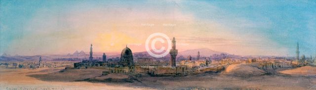 'Cairo', 1863. Artist: Charles Emile de Tournemine