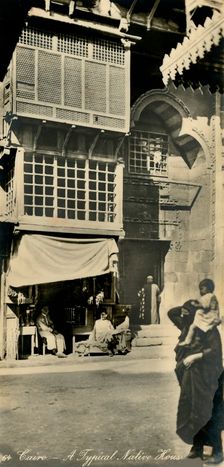 Cairo - A Typical Native House c1918-c1939. Creator: Unknown