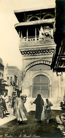 Cairo - A Street Scene c1918-c1939. Creator: Unknown