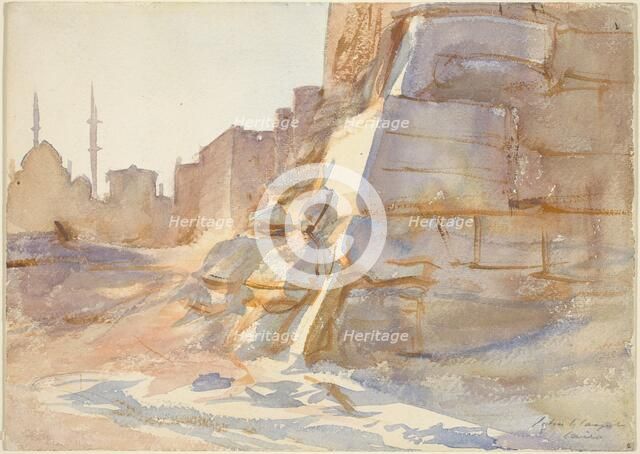 Cairo, c. 1891. Creator: John Singer Sargent.