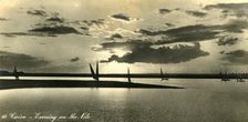 Cairo - Evening on the Nile c1918-c1939. Creator: Unknown