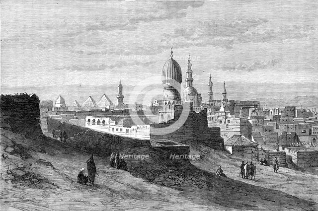 Cairo from the Citadel, 1881. Creator: Unknown.