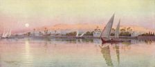Cairo from the River-Evening c1880, (1904). Artist: Robert George Talbot Kelly