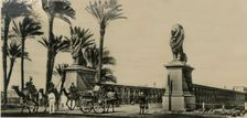Cairo - Kasr-El-Nil Bridge c1930-c1939. Creator: Unknown