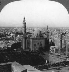 Cairo - home of the Arabian nights, greatest city of Africa, Egypt 1905.Artist: Underwood & Underwood