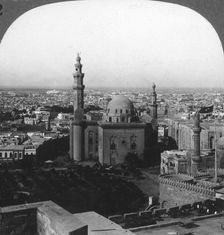 Cairo - home of the Arabian nights, greatest city of Africa, Egypt 1905.Artist: Underwood & Underwood
