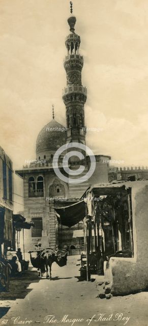 'Cairo - The Mosque of Kait Bey', c1918-c1939. Creator: Unknown.