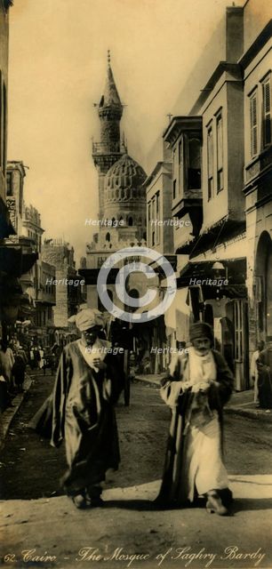 'Cairo - The Mosque of Saghry Bardy', c1918-c1939. Creator: Unknown.