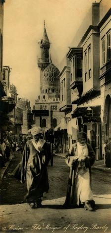 Cairo - The Mosque of Saghry Bardy c1918-c1939. Creator: Unknown